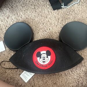 Disney Black Mickey Ear Hat